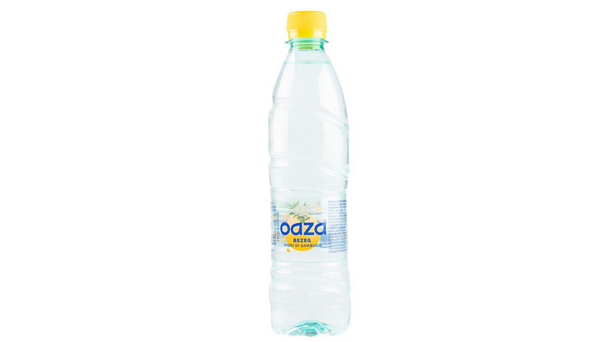 Voda Oaza z okusom bezga 0.5 l
