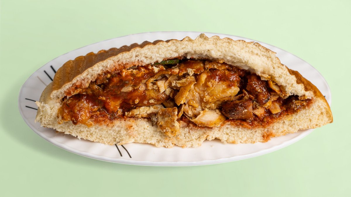 Шаурма в пите - куриная
