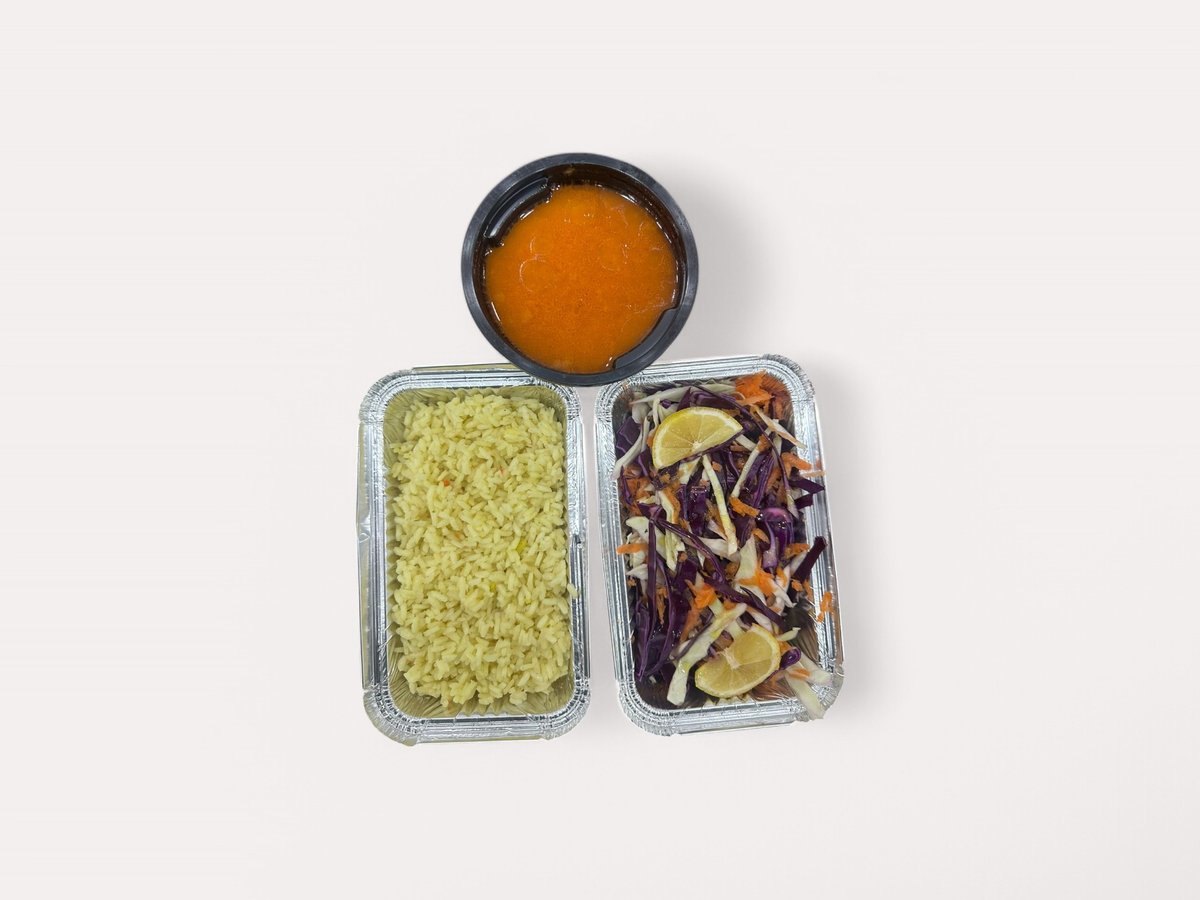Fasule and Pilaf and Sallatë Mix