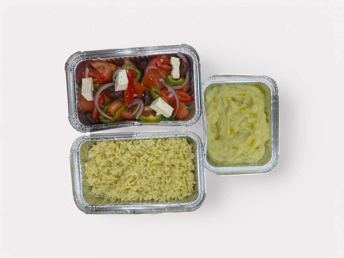 Pure and Pilaf and Sallatë Greke