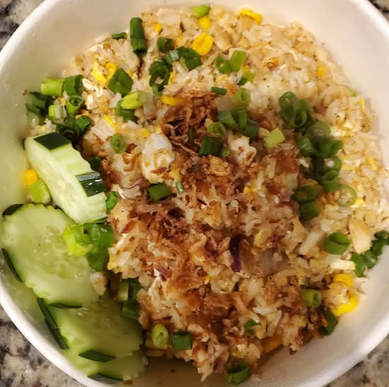 Garlic Butter Fried Rice-Chicken