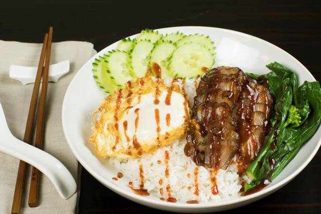 Grandma BBQ Pork Rice