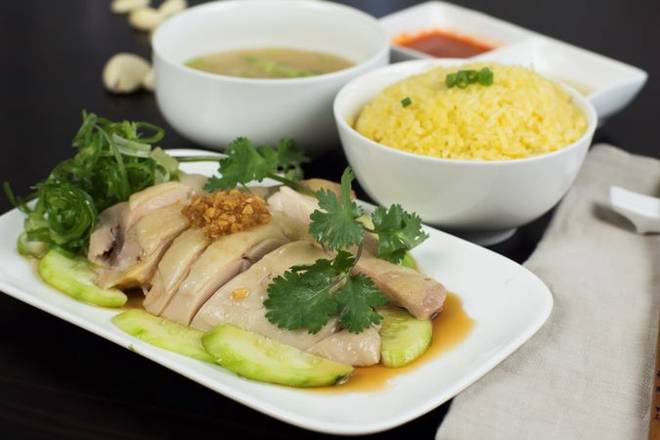 Hainanese Chicken Rice