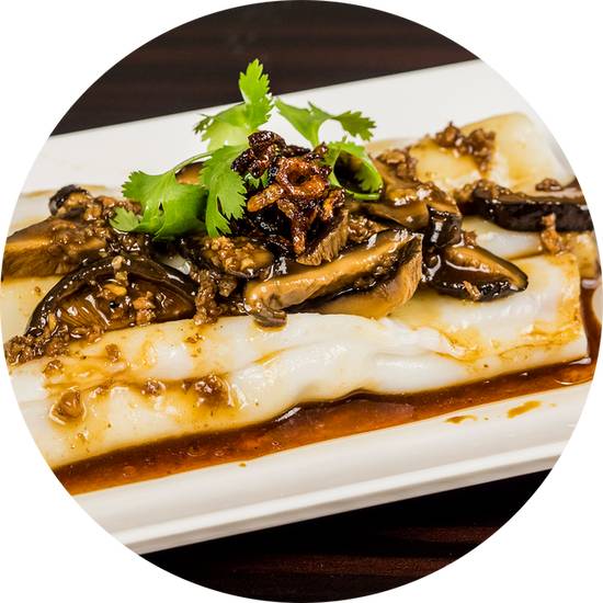 Shiitake Chicken Cheong Fun