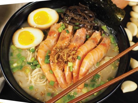 Shrimp Bone Marrow Noodle Soup