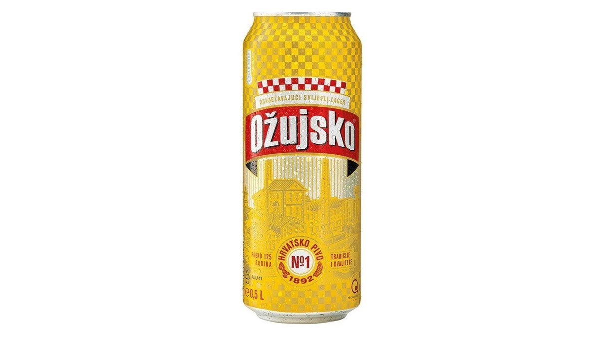 Ožujsko pivo limenka 0,5 l