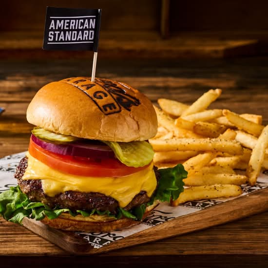 American Standard Burger