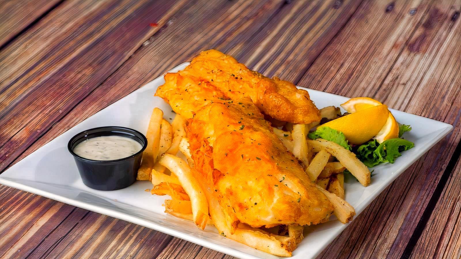 Beer-Battered Fish 'N Chips