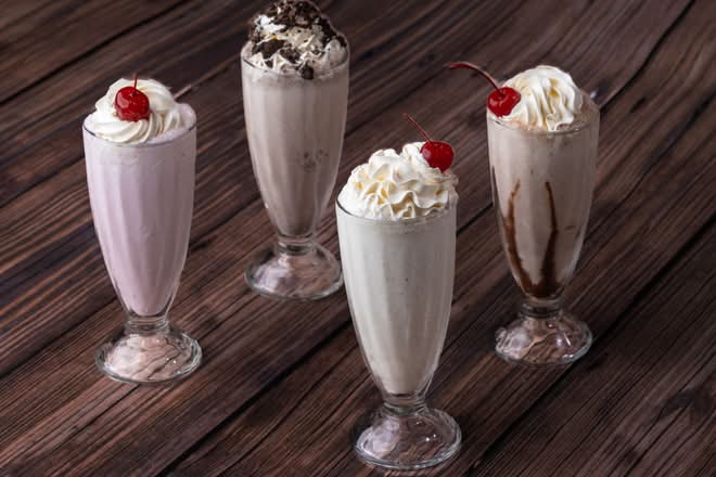 Old-Fashioned Milkshakes