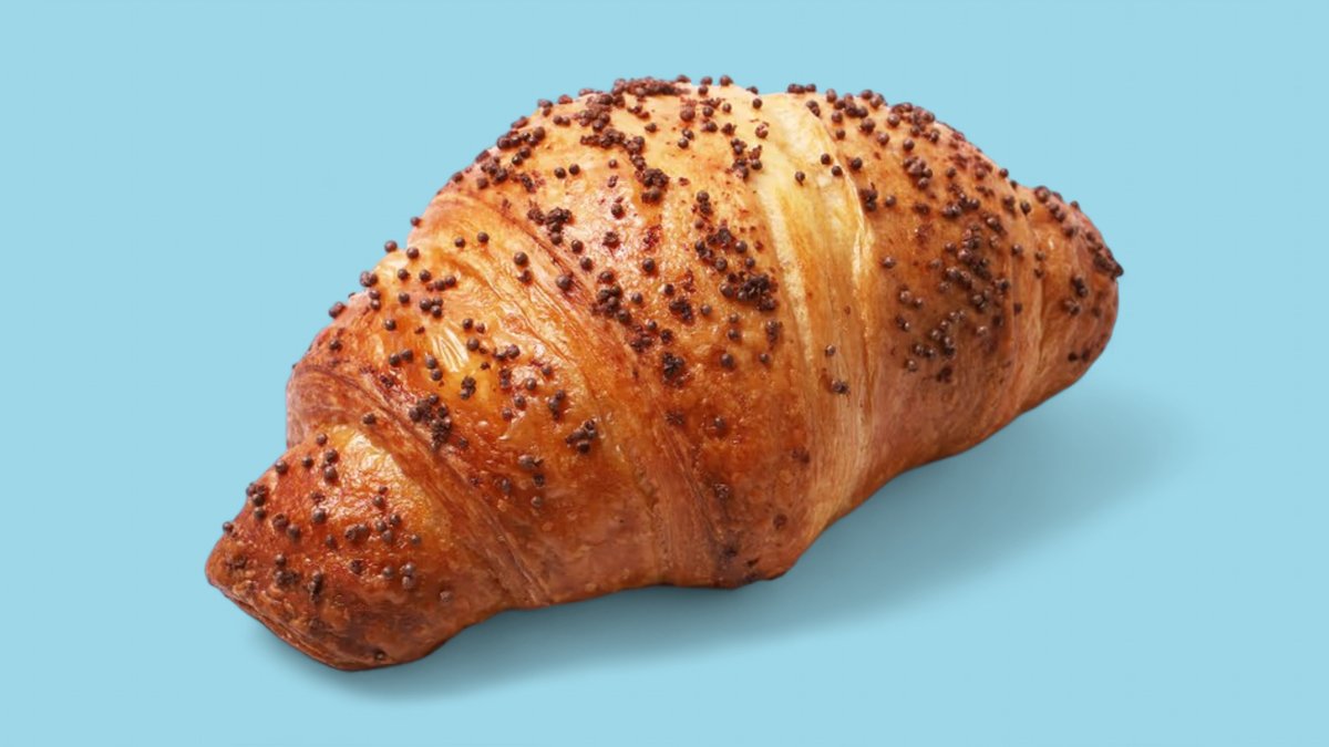 Mogyorókrémes croissant (80 g)
