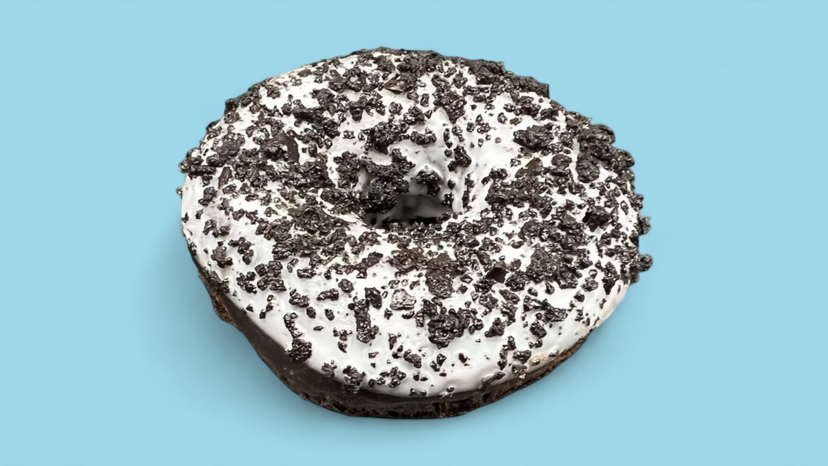 Oreo krémes kekszes fánk
