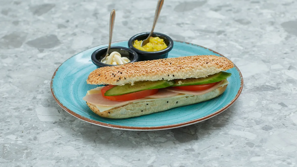 Turkey and Cheese Sandwich