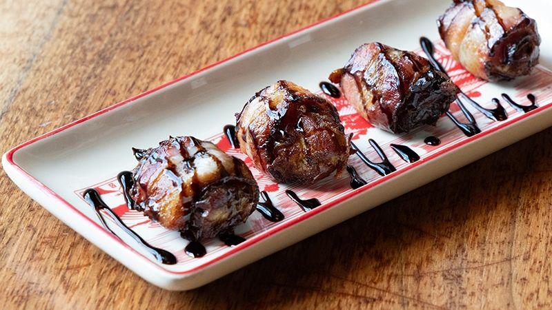 Blue Cheese Bacon Dates