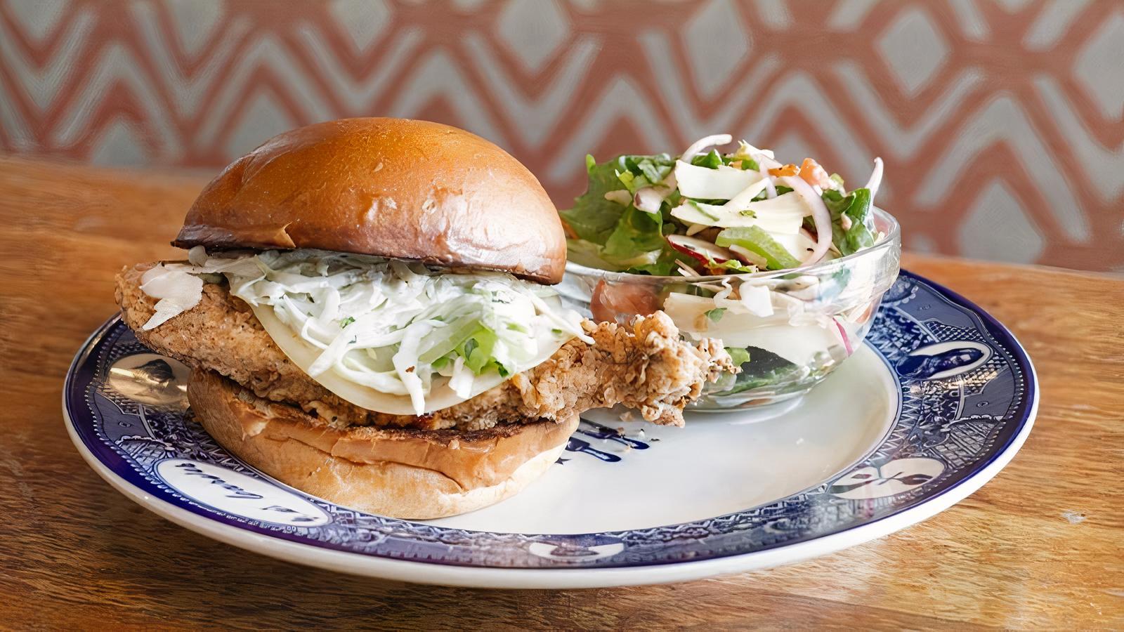 Bucky's Hot Fried Chicken Sandwich