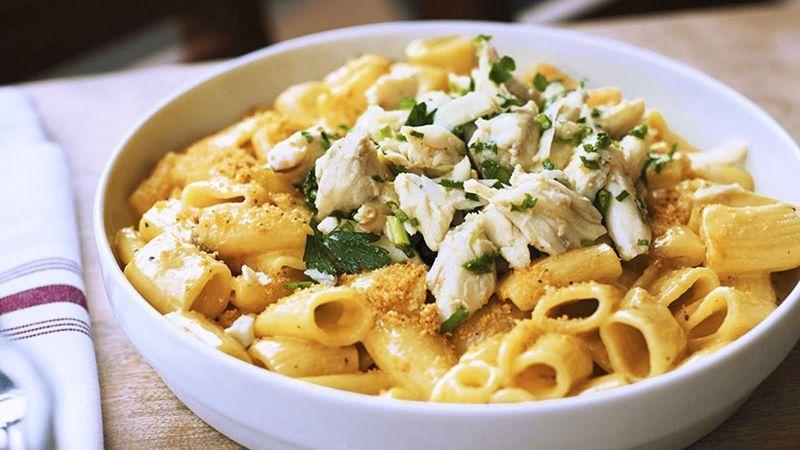 Crab Macaroni and Cheese