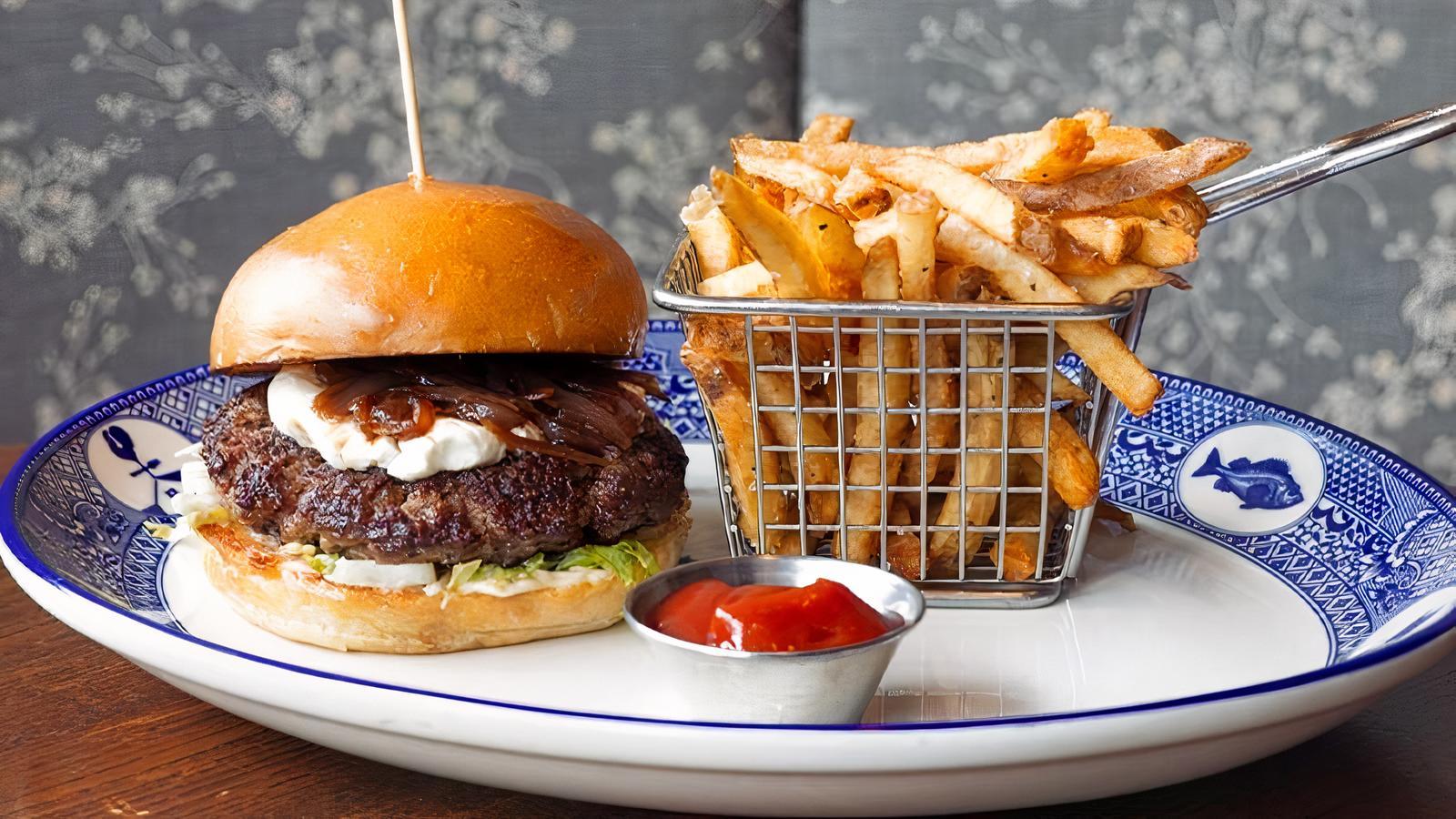 Goat Cheese Burger