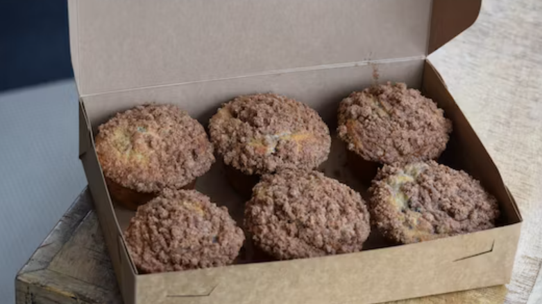 Half-Dozen Blueberry Muffins