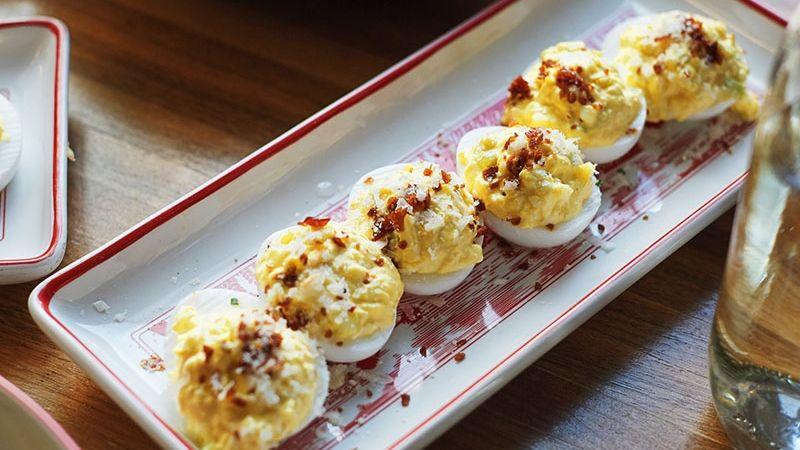 Ham Devil-ish Eggs