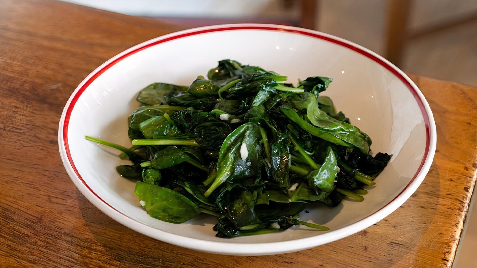 Large Sautéed Spinach