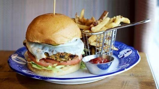 Our Best Veggie Cheeseburger