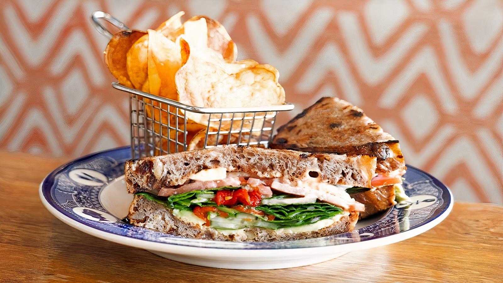 Roasted Veggie, Avocado and Brie