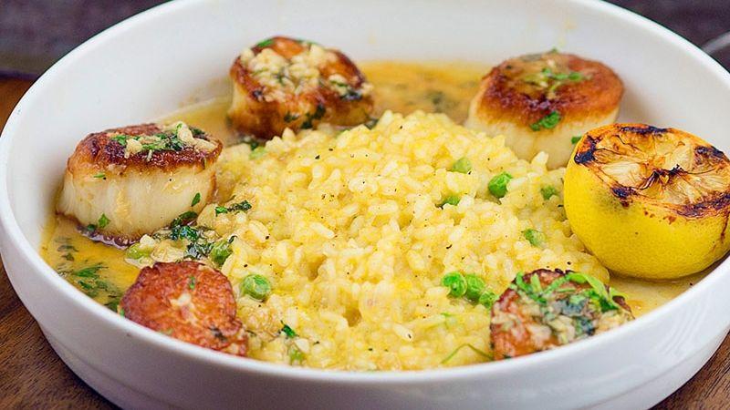 Scallops Meunière