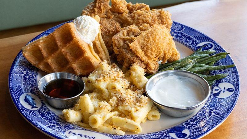 Southern Fried Chicken and Waffle