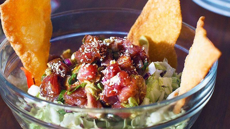 Spicy Ahi Tuna and Avocado Poke