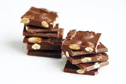 Dark Chocolate Almond Squares