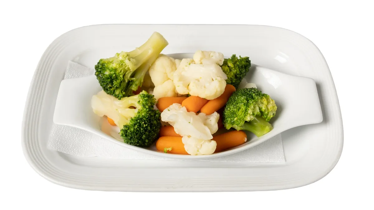 Boiled Vegetables Portion