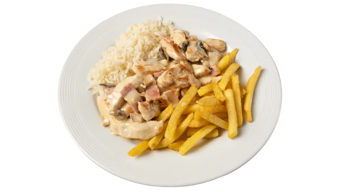 Carbonara Chicken Meal