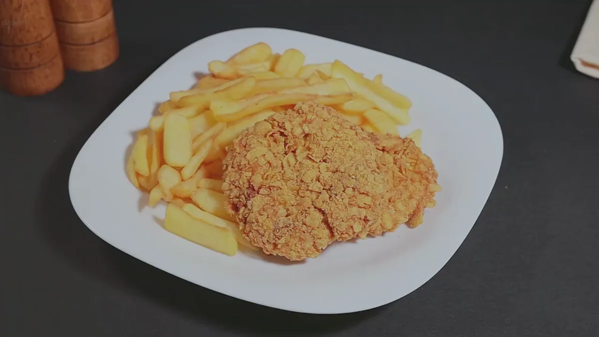 Meniu crispy chicken