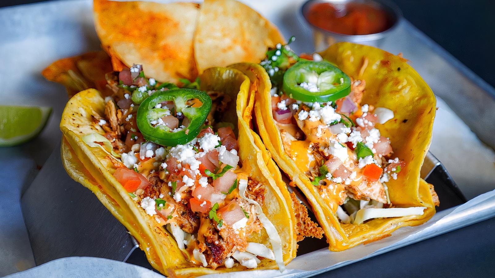 Chicken Tinga Tacos