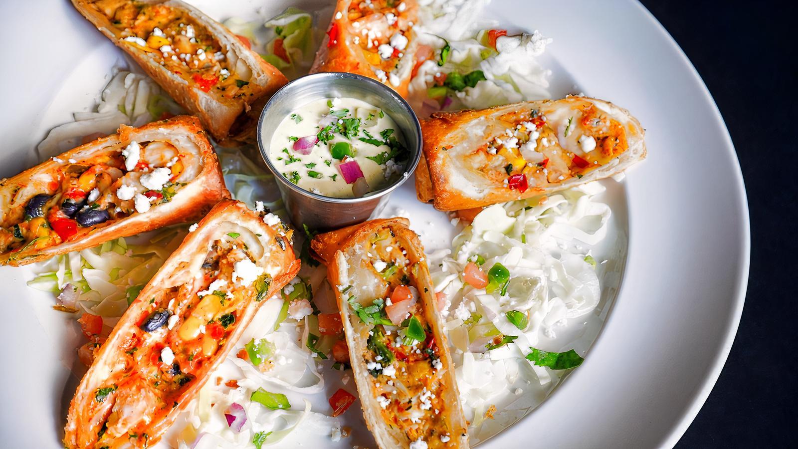 Santa Fe Chicken Rolls