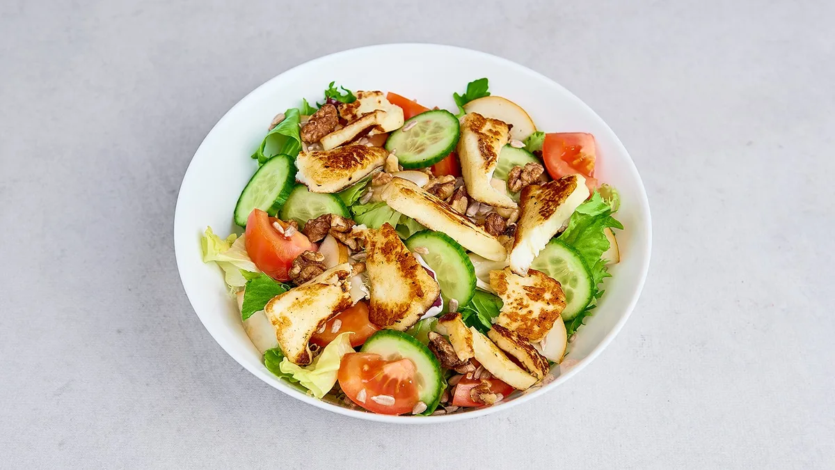 Sałatka z halloumi
