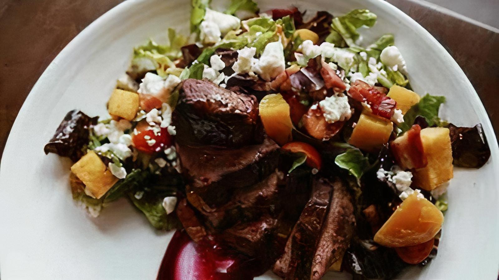 BEET and STEAK SALAD