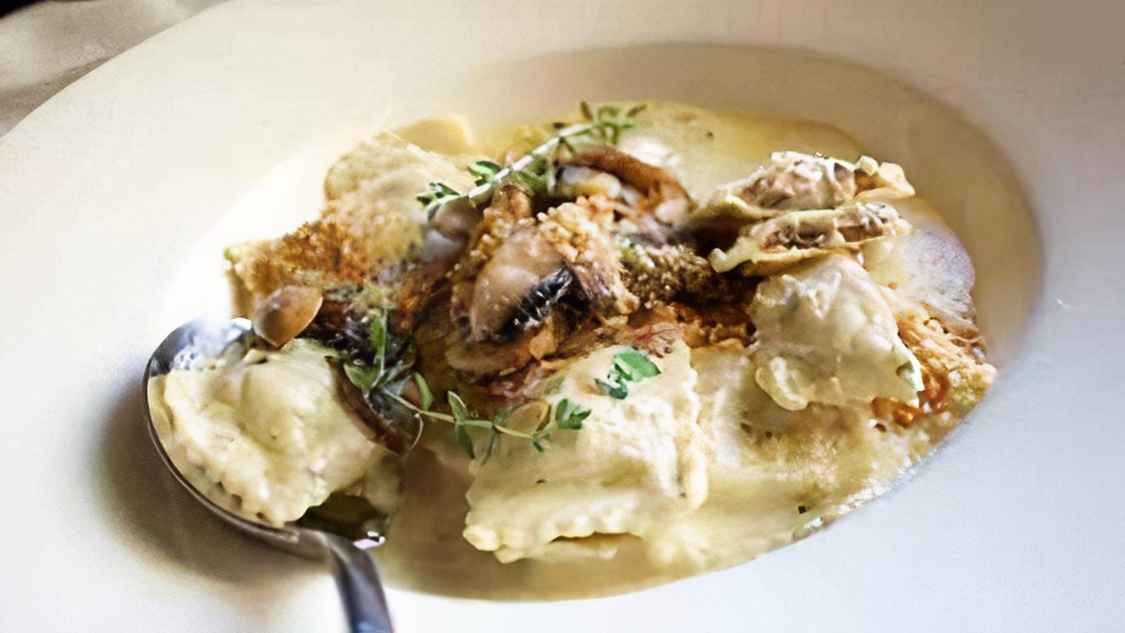 MUSHROOM RAVIOLI