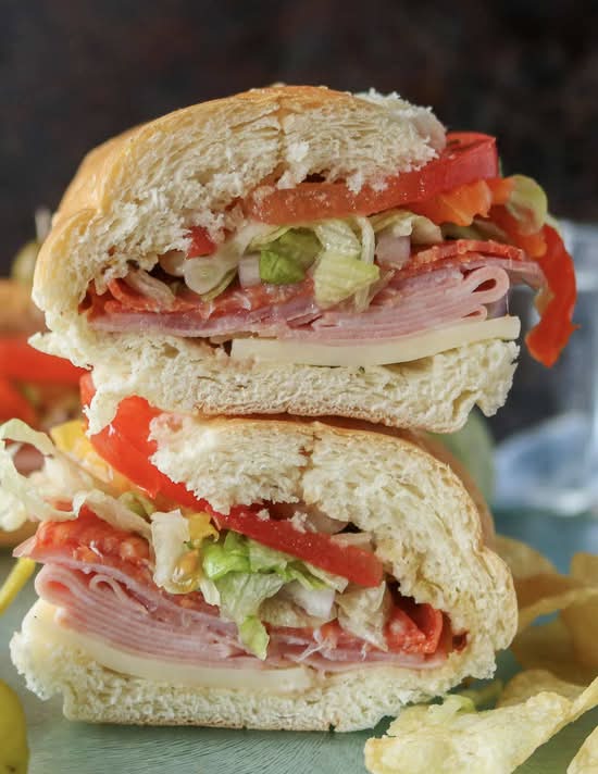 Hot Italian Sub, Chips and Soft Drink