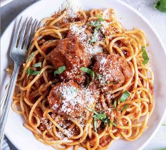 Kids Spaghetti and Meatballs