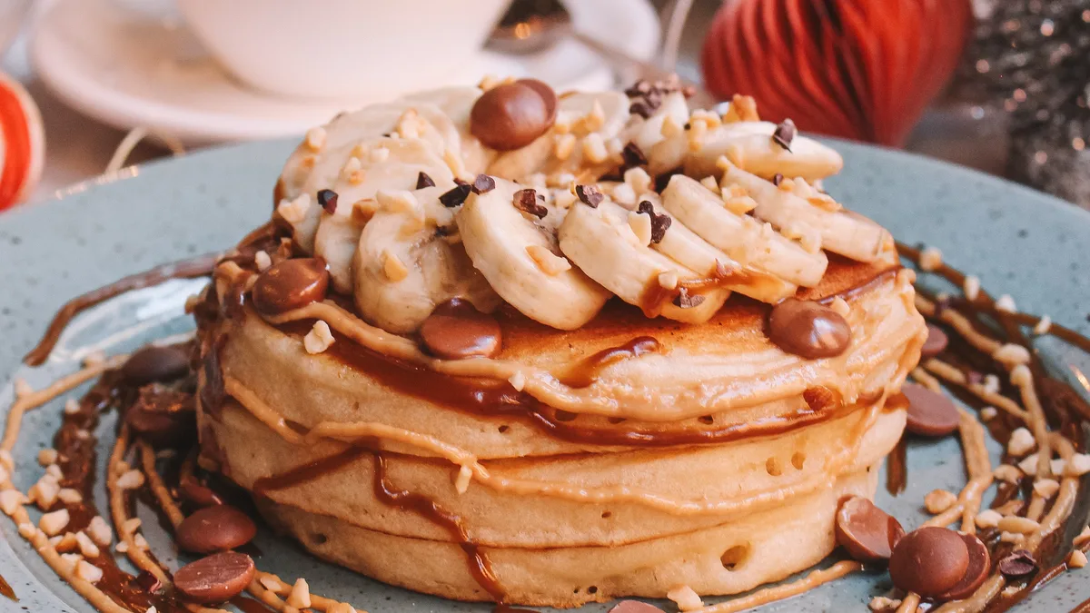 Caramel Nut Pancake