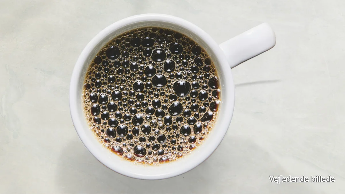 Sort kaffe