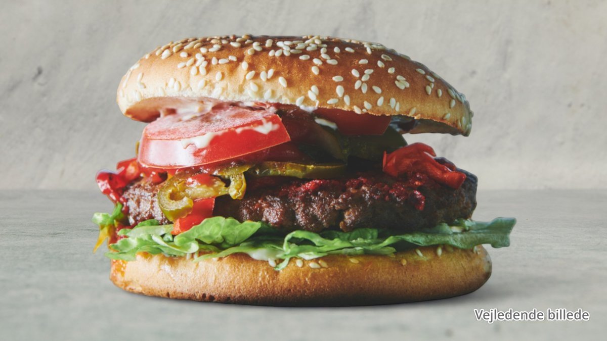 Nr. 104 Mexican Burger (stærk)