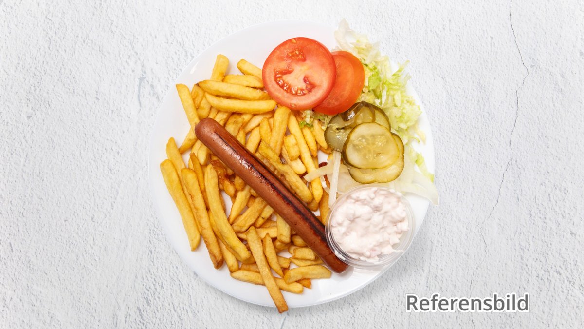 Korv med pommes
