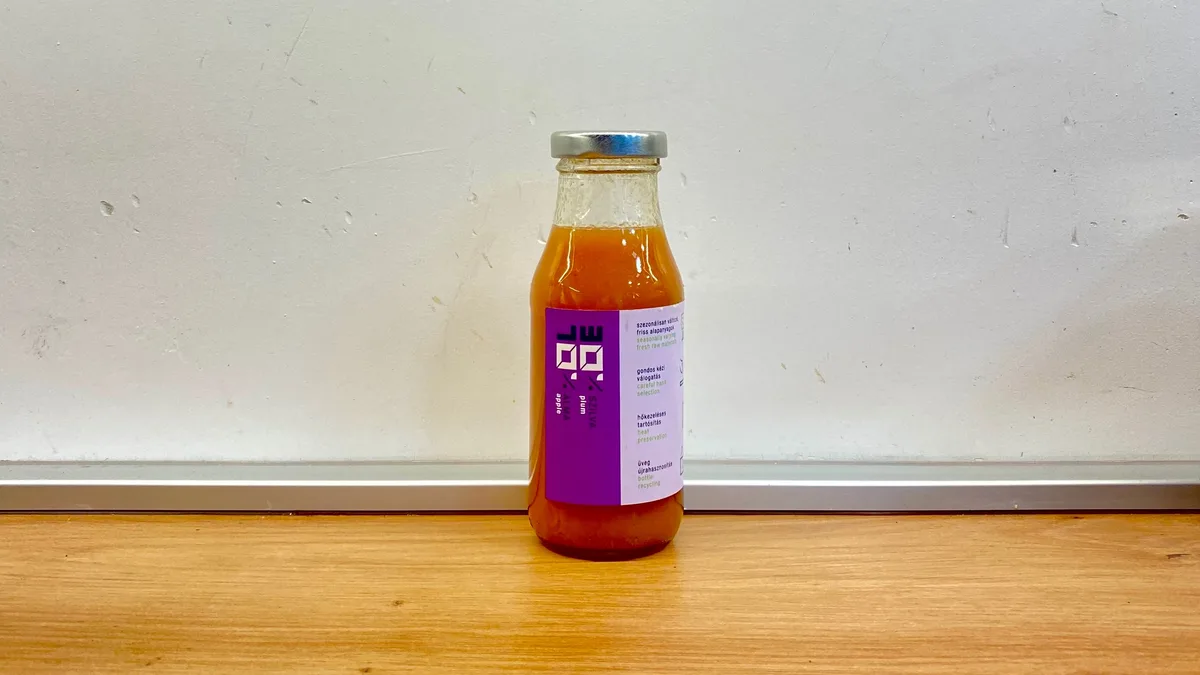 Szilva - alma 100% gyümölcslé 0,2l  (tartósítószer mentes)