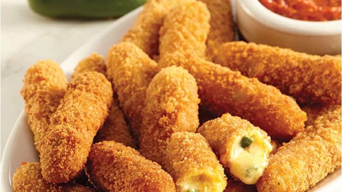 Cheddar jalapenos