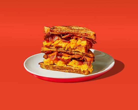 Bacon Egg and Cheese French Toast Sandwich