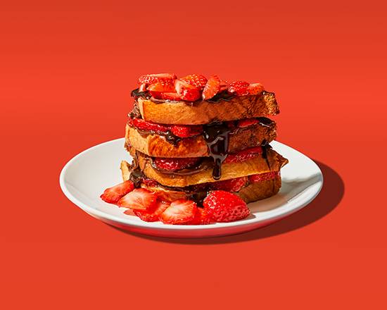 Nutella and Strawberry French Toast