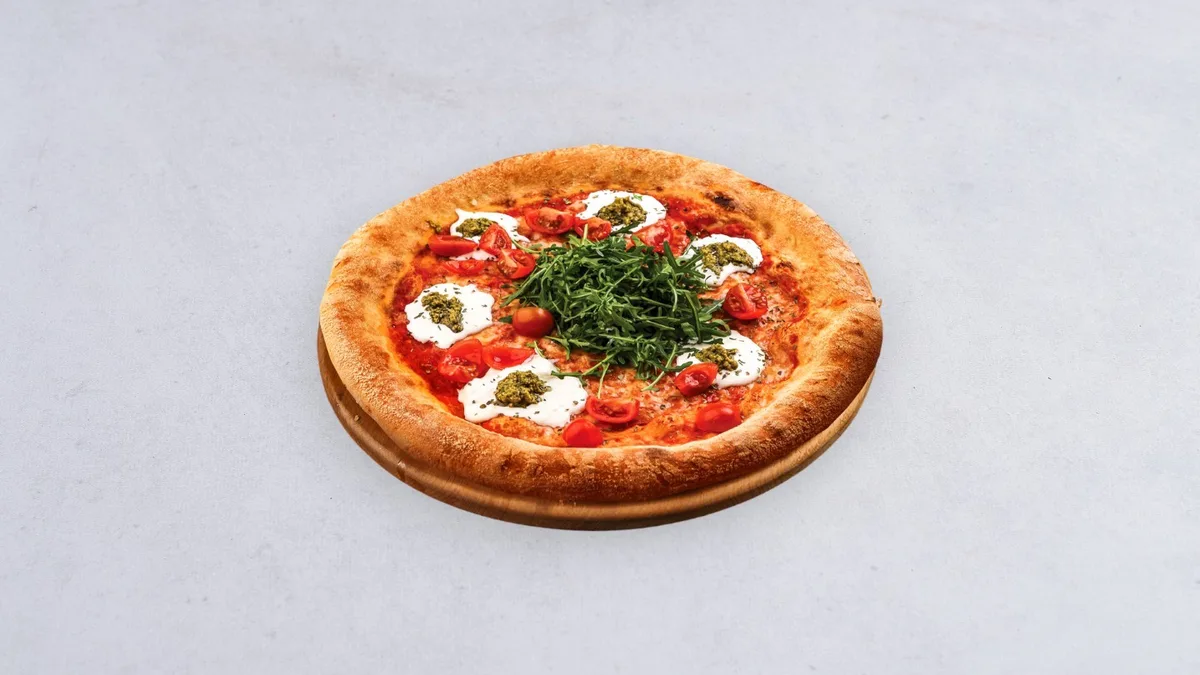 Stracciatella con verde