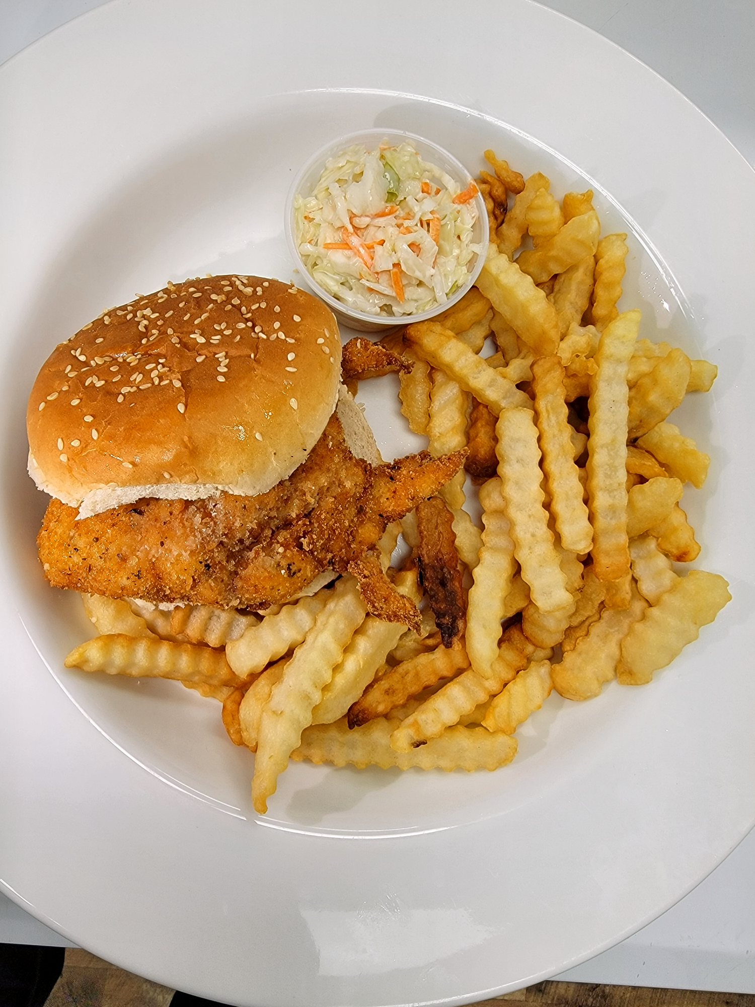 Haddock Sandwich w/ Fries