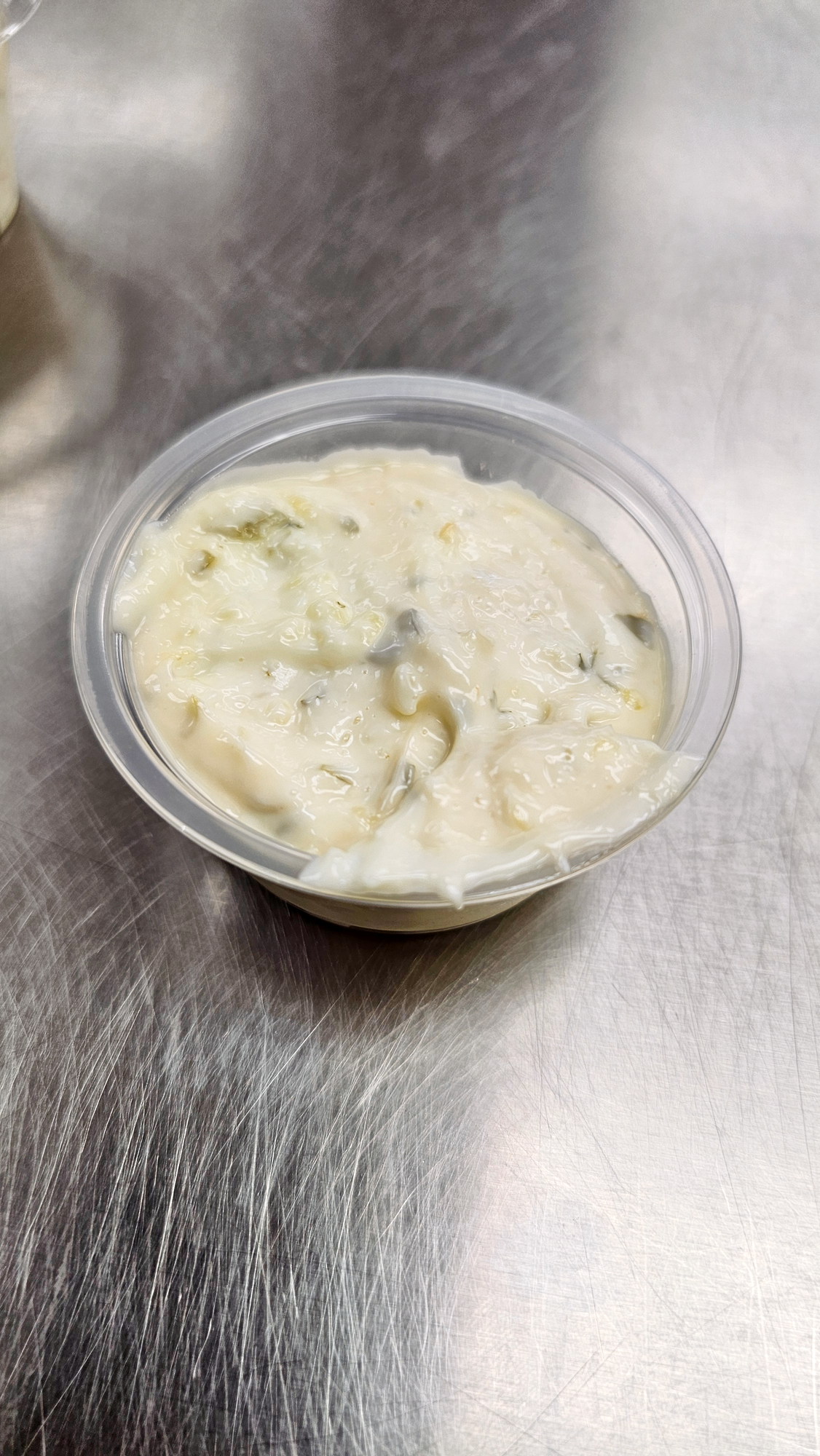 Home-made tartar sauce